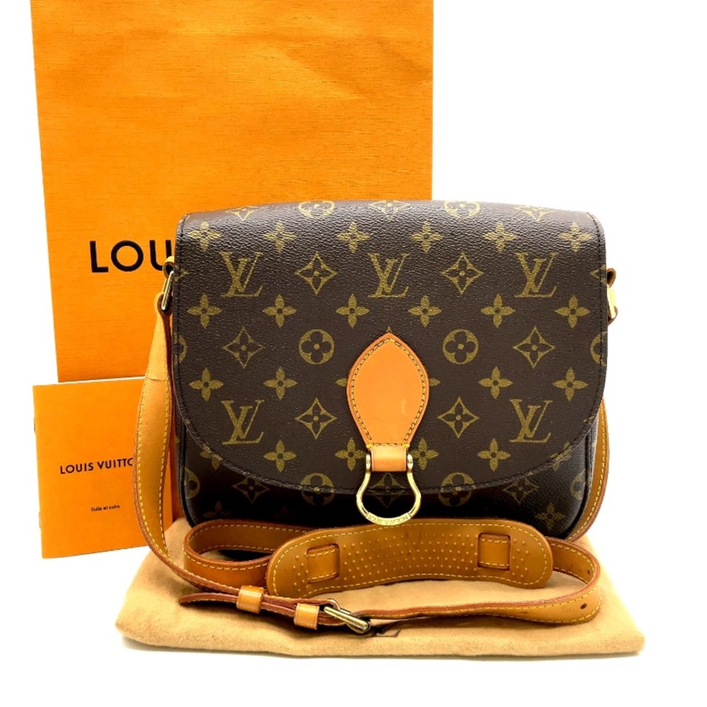Auth Louis Vuitton Monogram Saint Cloud GM M51242 Shoulder bag W/D/Bag  MR-0145